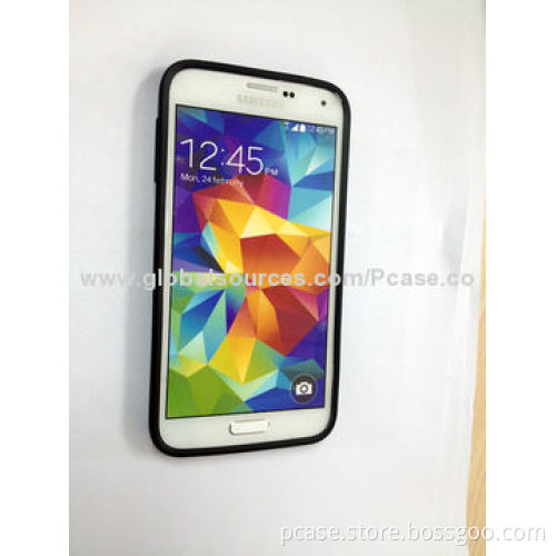 PC and TPU Hybrid Case for Samsung Galaxy S5, Available in Various Colors
